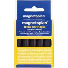 Картриджи маркеров 1228506 красного цвета Magnetoplan Marker Refill Red Set (1228606)
