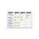 Планировщик 1800x1200 Magnetoplan SCRUM-board XL-Set (1240698)