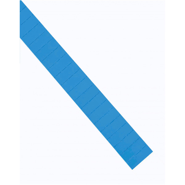 Карточки этикеточные 40x15 синие Magnetoplan Ferrocard Labels Blue Set (1286103)