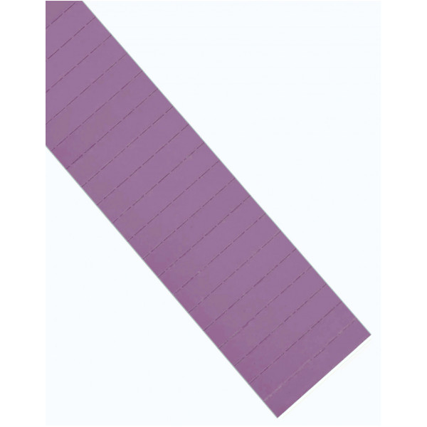 Етикеткові картки 80×15 мм фіолетові Magnetoplan Ferrocard Labels Violett набір (1286711)