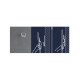 Доска стеклянная магнитно-маркерная 1500x1000 черная Magnetoplan Glassboard-Black (13408012)