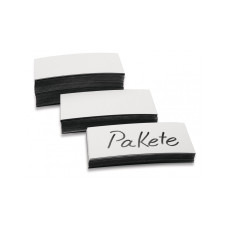 Магнітні стікери 100×20 білі Magnetoplan Magnetic Labels White Set (1532706)