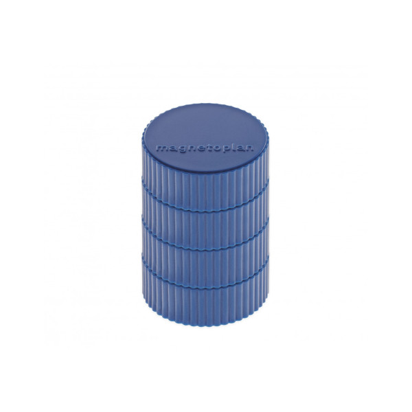 Магниты круглые 34/2 блистер синие Magnetoplan Discofix Magnum Dark-Blue Set (16600414)