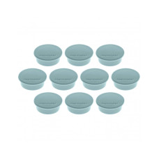 Магниты круглые 40/2.2 голубые Magnetoplan Discofix Color Light-Blue Set (1662003)
