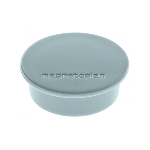 Магниты круглые 40/2.2 голубые Magnetoplan Discofix Color Light-Blue Set (1662003)