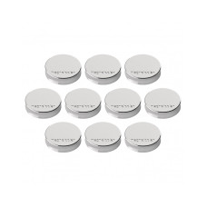 Магниты эргономичные средние 30/0.7 серебристые Magnetoplan Ergo Medium Silver Set (1664032)