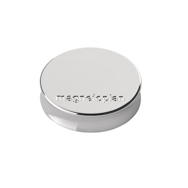 Магниты эргономичные средние 30/0.7 серебристые Magnetoplan Ergo Medium Silver Set (1664032)