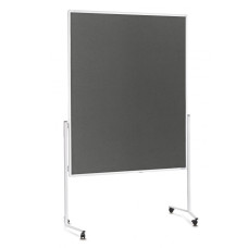 Доска модерационная мобильная 1200x1500 серая Magnetoplan Seminarboard Mobile Felt-Gray (2111101)
