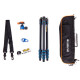 Штатив 3 LEGGED THING Punks Travis 2.0 Black Blue Алюминиевый, 4 секции, шаровая голова AirHed Neo 2.0 Blue и чехол в комплекте ( TRAVISBLUE2.0 )