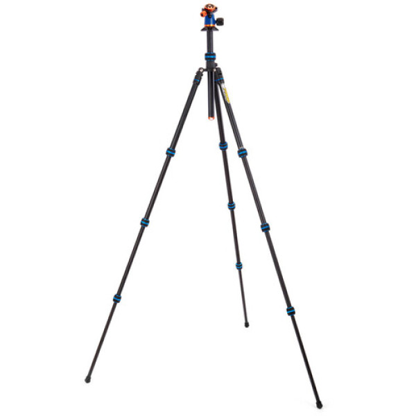 Штатив 3 LEGGED THING Punks Travis 2.0 Black Blue Алюминиевый, 4 секции, шаровая голова AirHed Neo 2.0 Blue и чехол в комплекте ( TRAVISBLUE2.0 )