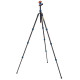 Штатив 3 LEGGED THING Punks Travis 2.0 Black Blue Алюминиевый, 4 секции, шаровая голова AirHed Neo 2.0 Blue и чехол в комплекте ( TRAVISBLUE2.0 )