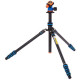 Штатив 3 LEGGED THING Punks Travis 2.0 Black Blue Алюминиевый, 4 секции, шаровая голова AirHed Neo 2.0 Blue и чехол в комплекте ( TRAVISBLUE2.0 )