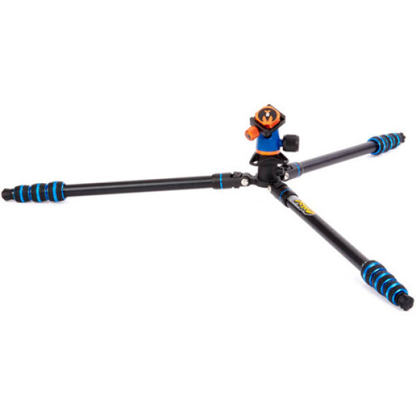 Штатив 3 LEGGED THING Punks Travis 2.0 Black Blue Алюминиевый, 4 секции, шаровая голова AirHed Neo 2.0 Blue и чехол в комплекте ( TRAVISBLUE2.0 )