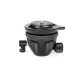 Сферична вирівнювальна голова 3 LEGGED THING LevelHed Levelling Base Matte Black (LVLHEDDARK)