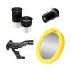 Телескоп Bresser Spica 130/1000 EQ3 Reflector Solar Carbon с солнечным фильтром и адаптером для смартфона (4630100)