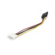 SATA-кабель PowerPlant MOLEX-SATA (CC-SATA-PS) 0,15м