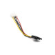 SATA-кабель PowerPlant MOLEX-SATA (CC-SATA-PS) 0,15м