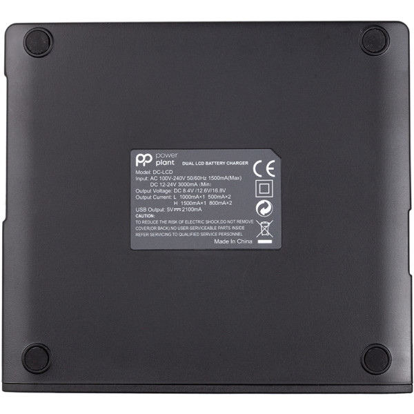 Зарядное устройство PowerPlant Fuji NP-T125 для двух аккумуляторов