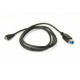 Кабель PowerPlant USB 3.0 Type-C – BM, 1.5м