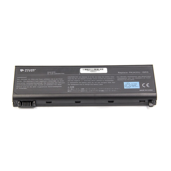 Аккумулятор PowerPlant для ноутбуков TOSHIBA Satellite L10 (PA3420U-1BAC,TA3420LH) 14.8V 5200mAh