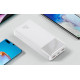Универсальная мобильная батарея Baseus Bipow 30000mAh, PD 15W, USB-C, 2xUSB QC 3.0 (white)