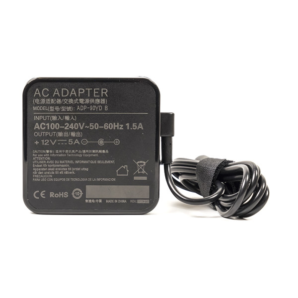 Универсальный блок питания PowerPlant 220V, 12V 60W 5A (5.5*2.1) wall mount