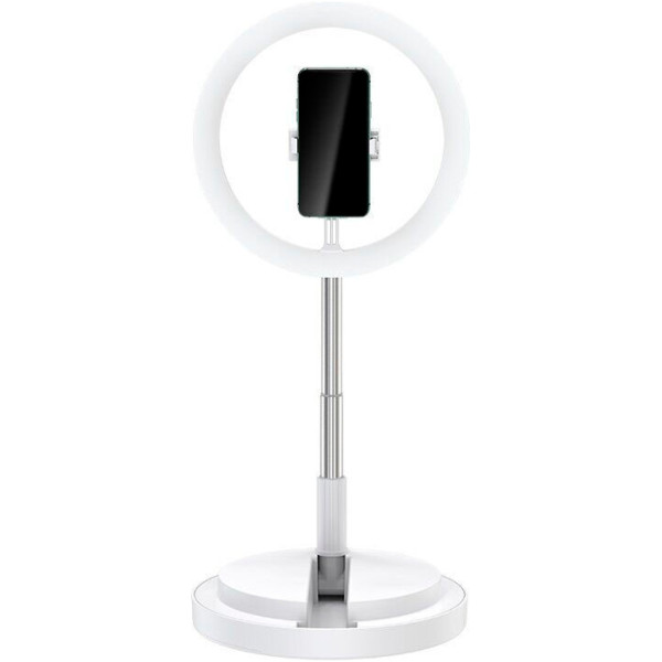 Кольцевая LED лампа Usams US-ZB120 Stretchable Selfie Ring Light White