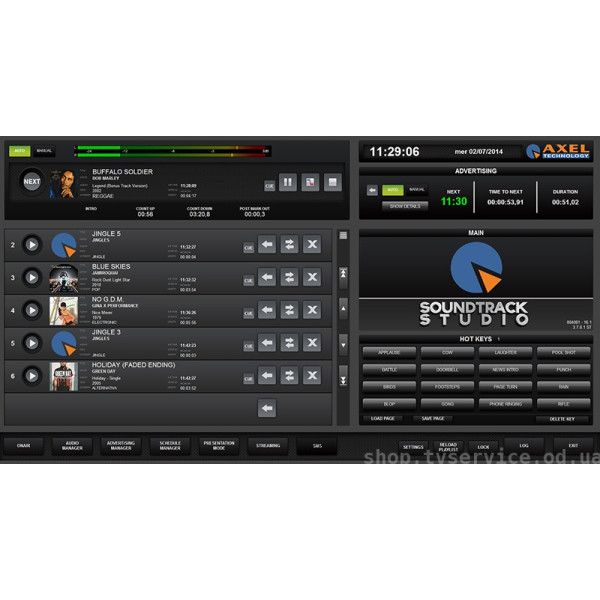 Axel Technology SOUNDTRACK STUDIO