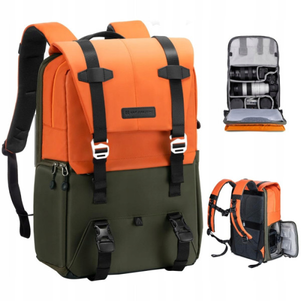 Рюкзак для камеры k&f concept помаранчевий ( kf13.087av1)