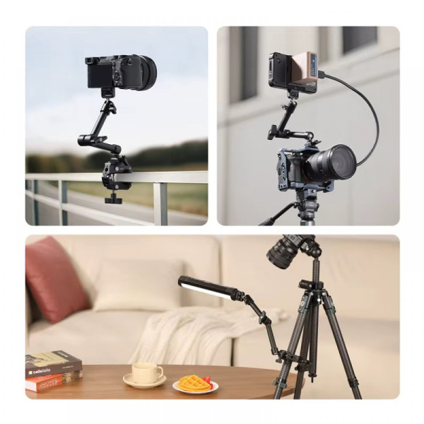 Шарнірне кріплення краб для додаткового обладнання Magic Arm Ulanzi HD02