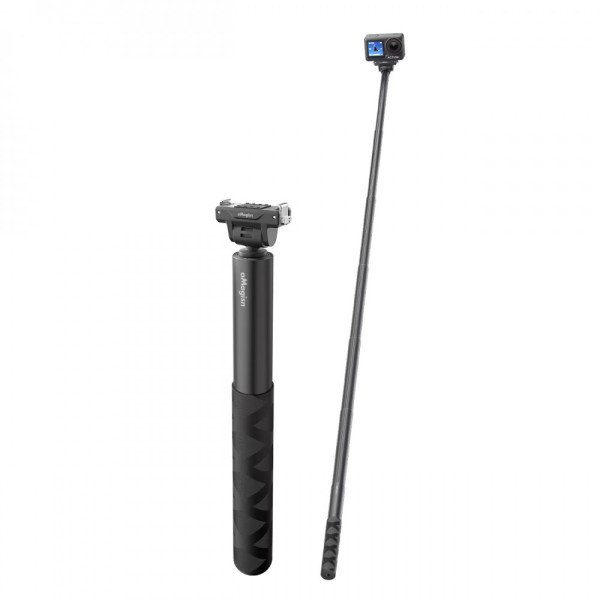 Монопод DJI Action 6 Osmo Nano магнітний швидкознімний 23-120см aMagisn TN15