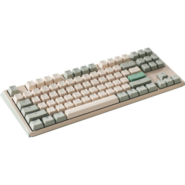 Механічна клавіатура Ducky One 3 TKL Cherry MX Silent red Matcha Cream UA