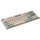 Механічна клавіатура Ducky One 3 TKL Cherry MX Silent red Matcha Cream UA