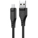 Кабель ACEFAST C3-09 USB до Micro 2,4 А, 1,2 м, TPE, TPE-конектори, Чорний