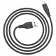 Кабель ACEFAST C3-09 USB до Micro 2,4 А, 1,2 м, TPE, TPE-конектори, Чорний