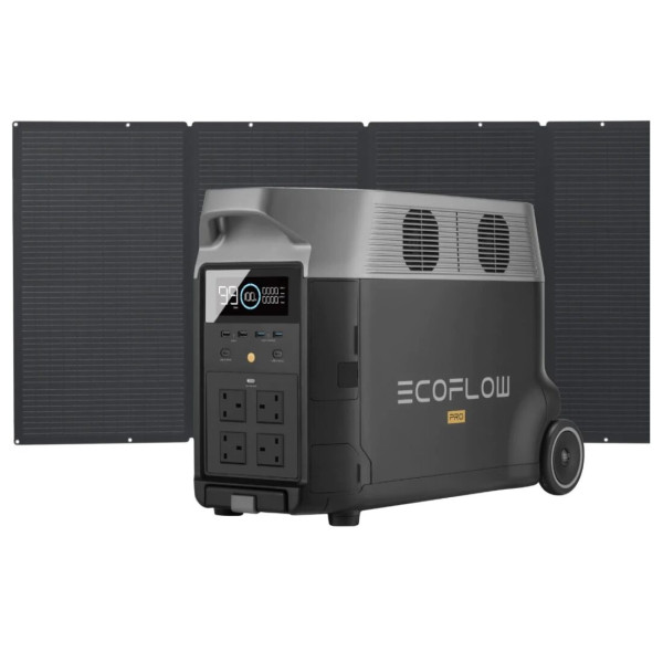 Комплект EcoFlow DELTA Pro + 400W Solar Panel