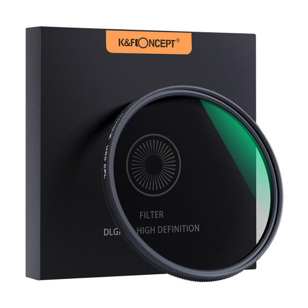 Світлофільтр K&F Concept 55MM NANO-X CPL FILTER (KF01.878)