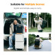 Рюкзак K&F Concept 22L  з відділенням для ноутбука 15.6 Nature Wander 11 Чорний (KF13.104V2)