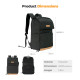 Рюкзак K&F Concept 22L  з відділенням для ноутбука 15.6 Nature Wander 11 Чорний (KF13.104V2)