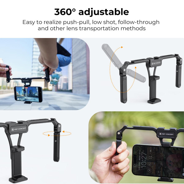 Портативний ріг для смартфона K&F Concept Smartphone Video Rig (KF31.092)