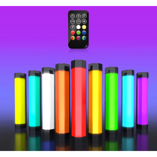 Водонепроницаемый свет тубус с магнитом Luxceo P200 RGB (6W)