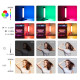 Водонепроницаемый свет тубус с магнитом Luxceo P200 RGB (6W)