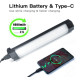 Водонепроницаемый свет тубус с магнитом Luxceo P200 RGB (6W)