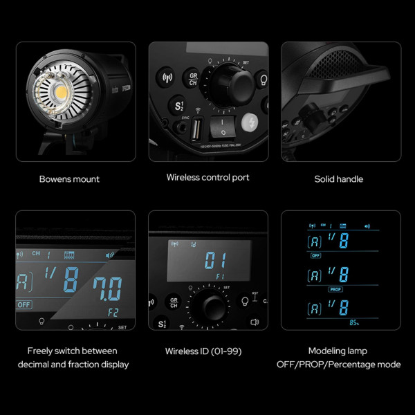 Світло Godox DP800III-V Professional Studio Flash with LED Modeling Lamp (DP800III-V)