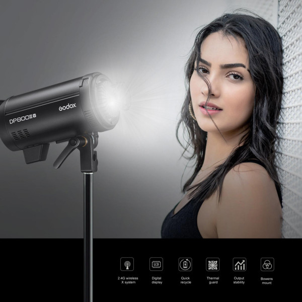 Світло Godox DP800III-V Professional Studio Flash with LED Modeling Lamp (DP800III-V)