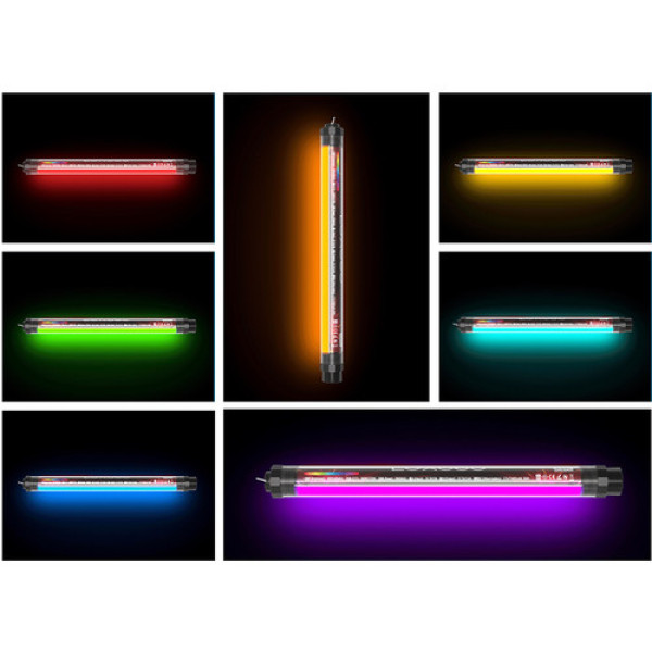 Водонепроникна світлодіодна трубка RGB з блоком живлення та пультом дистанційного керування DigitalFoto Solution Limited, 8 Вт