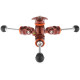 Штатив 3 LEGGED THING Winston 2.0 Bronze Карбоновый, 3 секции, шаровая голова AirHed Pro и чехол в комплекте (WINSTONKIT2)