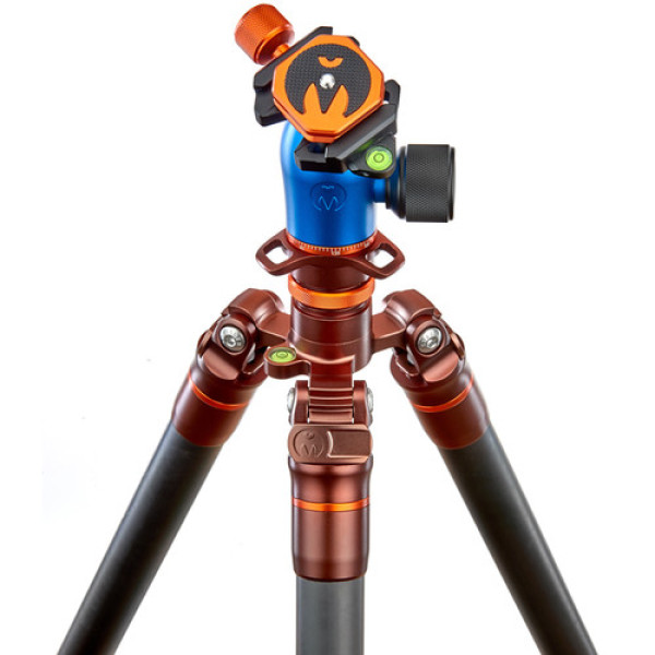 Штатив 3 LEGGED THING Winston 2.0 Bronze Карбоновый, 3 секции, шаровая голова AirHed Pro и чехол в комплекте (WINSTONKIT2)