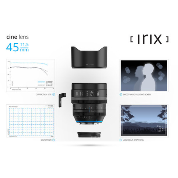 Объектив IRIX 45mm T1.5 Cine Lens (Canon EF, Feet)