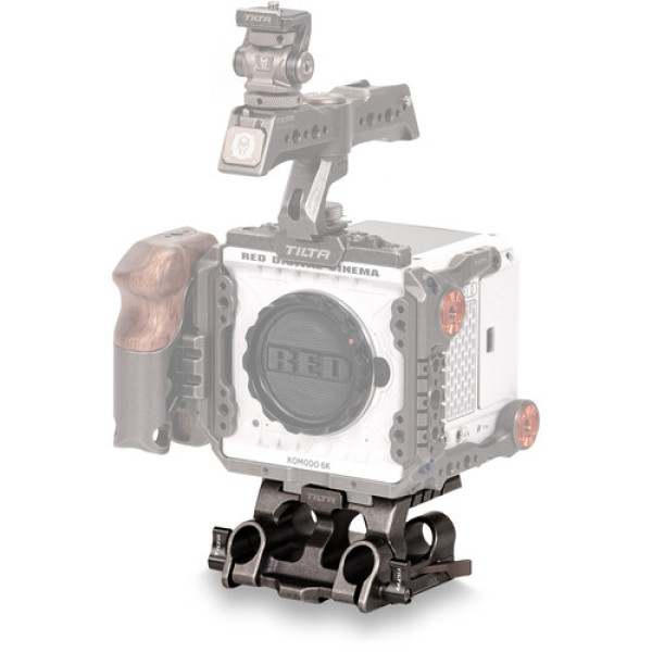 Опорная плита Tilta 15 мм LWS для клетки RED KOMODO (Tactical Grey)
